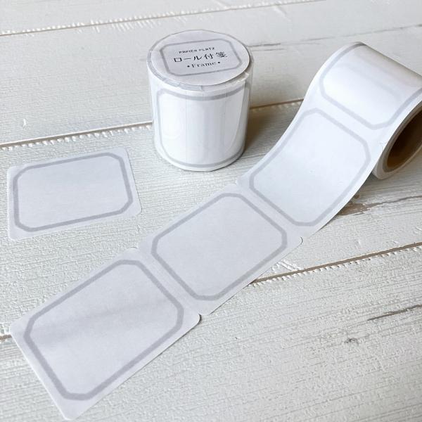 付箋 PAPIER PLATZ パピアプラッツ クレス ロール付箋 Gray Frame（グレイフレ...