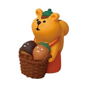 ハロウィン ディスプレイ デコレ DECOLE コンコンブル concombre ハロウィン収穫祭 木の実運びりす ZHW-28872
