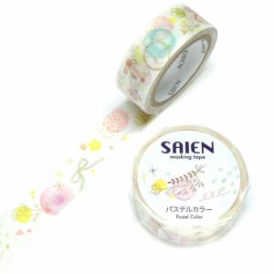 マスキングテープ SAIEN 彩宴 カミイソ産商 オリジナルシリーズ いちご