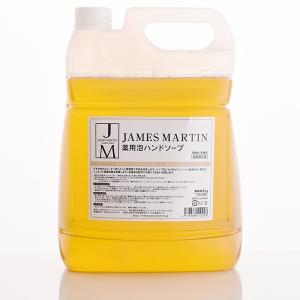 薬用ハンドソープ　詰替用　JAMES MARTIN ジェームズ・マーティン　薬用泡ハンドソープ　詰め替え用　5kg