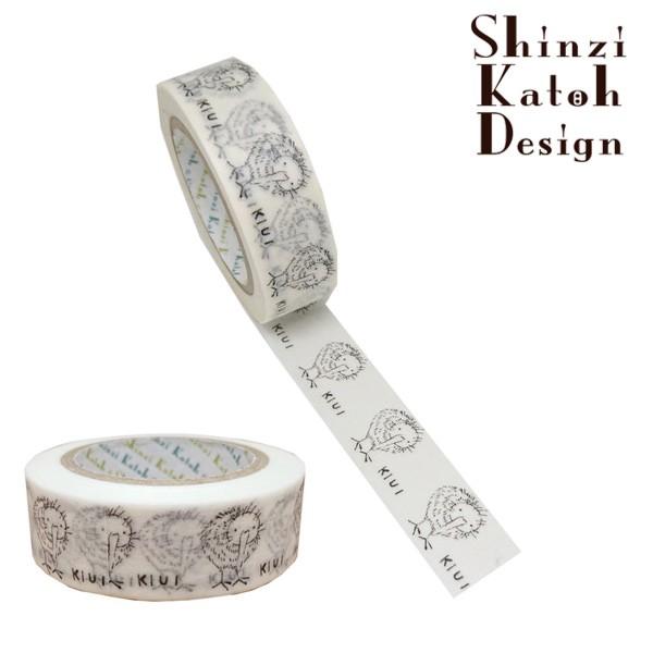 マスキングテープ  シール堂 シンジカトウ Shinzi Katoh 絶滅危惧種 キーウィ KIUI...