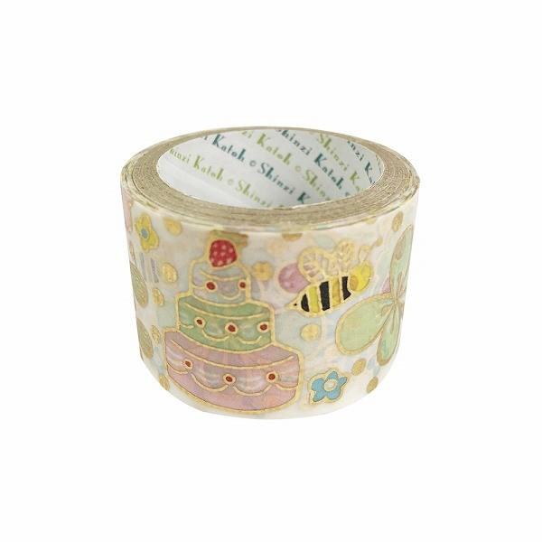 マスキングテープ シール堂 シンジカトウ Shinzi Katoh きらぴかマスキングテープ 27m...