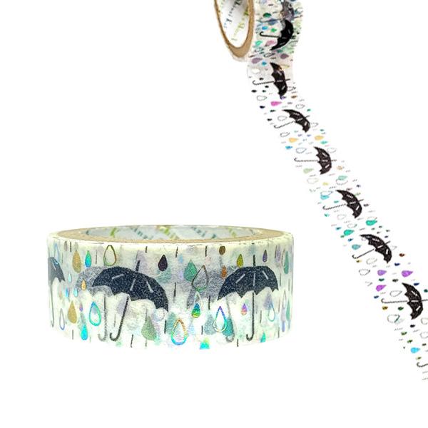 マスキングテープ シール堂 シンジカトウ Shinzi Katoh 虹 きらぴかマスキングテープ 1...