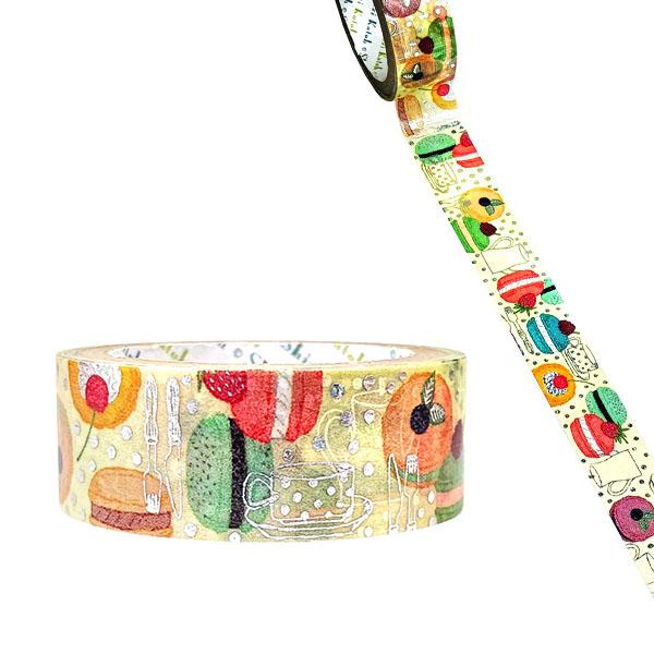 マスキングテープ シール堂 シンジカトウ Shinzi Katoh きらぴかマスキングテープ 15m...