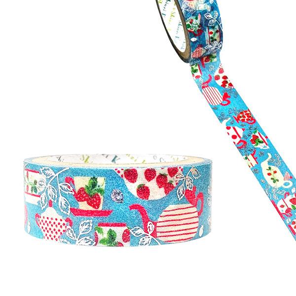 マスキングテープ シール堂 シンジカトウ Shinzi Katoh きらぴかマスキングテープ 15m...