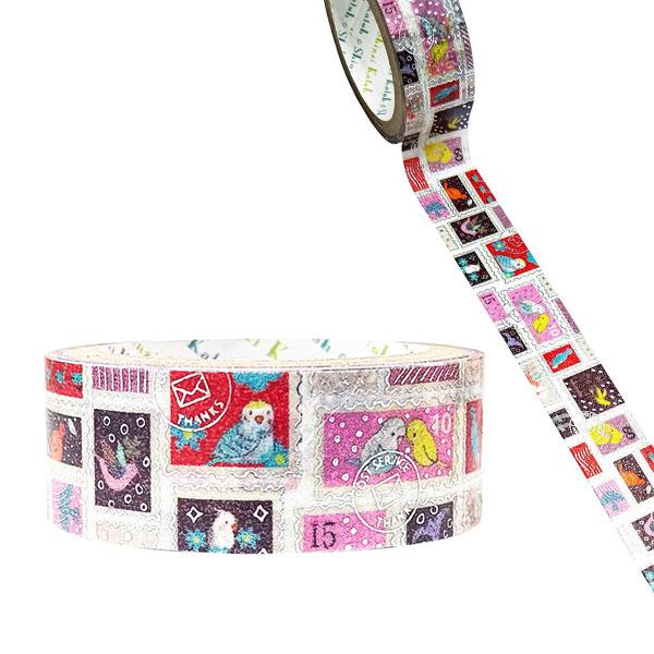 マスキングテープ シール堂 シンジカトウ Shinzi Katoh きらぴかマスキングテープ 15m...