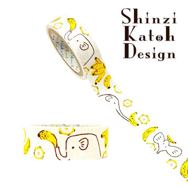 マスキングテープ シール堂 シンジカトウ Shinzi Katoh バナナペーパーテープ banan...
