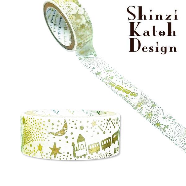 マスキングテープ シール堂 シンジカトウ Shinzi Katoh シルエット ks-dt-7000...