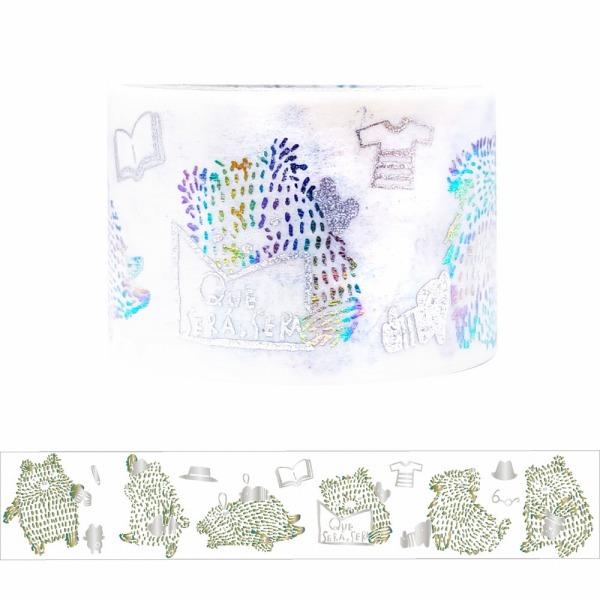 マスキングテープ シール堂 シンジカトウ Shinzi Katoh きらぴかマスキングテープ 星アカ...