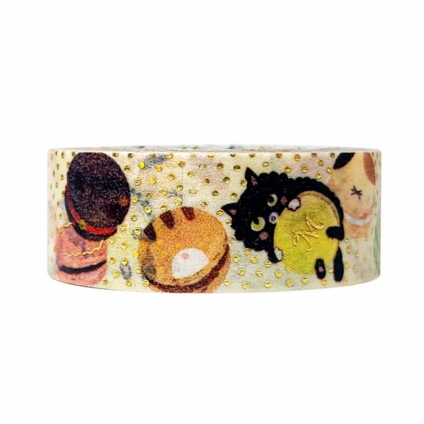 マスキングテープ シール堂 シンジカトウ Shinzi Katoh きらぴかマスキングテープ ねこね...