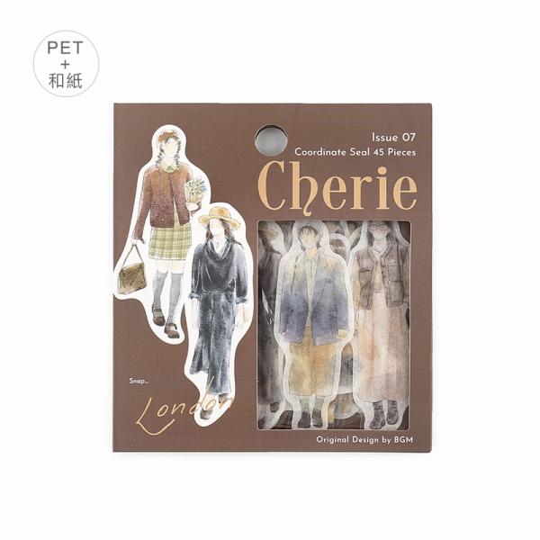 フレークシール BGM ビージーエム コーディネートシール シェリー・ロンドン BS-CS031