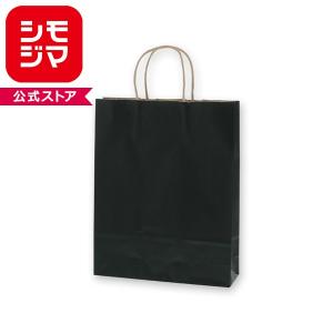 業務用カラーアレンジバックL黒(HEIKO紙バック) 黒 LL 紙袋 Hファッションバック HEIKO 黒色 幅600mm奥行100mm高さ
