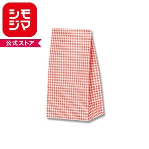 シモジマ 紙袋 角底 ４ ギンガムミニアカラッピング　ギフト　プレゼント　梱包｜シモジマラッピング倶楽部 Yahoo!店