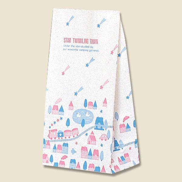 シモジマ 紙袋 柄角底 ６ ポッポラッピング　ギフト　プレゼント　梱包