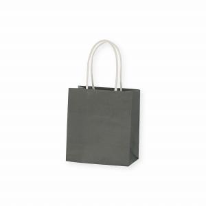 HEIKO 紙袋 スムースバッグ 15-08 ナチュラルグレー 25枚