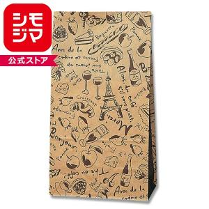 紙袋 包む 平袋 パーティー B5 10枚入 TU003 : シモジマラッピング