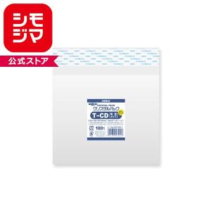 OPP袋 クリスタルパック HEIKO シモジマ T-CD(縦型) (テープ付きボディタイプ) 100枚 透明袋 梱包袋 ラッピング ハンドメイド