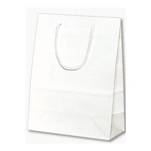 紙袋 プレゼント用 光沢  手提げ HEIKO シモジマブライトバッグ T-3白（ホワイト）（10枚入り）｜wrappingclub1