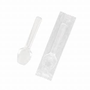 ★爆買★スプーン  HEIKO シモジマ プラスプーン　  8cm　透明　単袋(個包装)　100本｜シモジマラッピング倶楽部 Yahoo!店