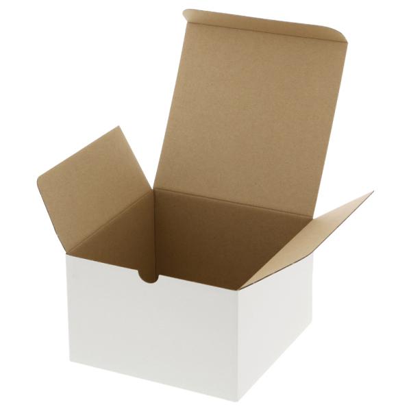 箱 10枚入 組立HEIKOシモジマフリーボックスF-2 ギフトボックス ラッピング箱 収納 梱包資...