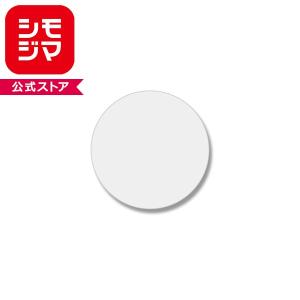 タックラベル（シール）HEIKO シモジマ 透明の楕円シール（18×35mm