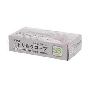 使い捨て手袋 HEIKO シモジマ ニトリル手...の詳細画像1