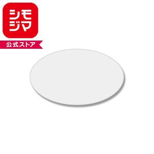 タックラベル（シール）HEIKO シモジマ 透明の楕円シール（18×35mm