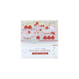 付箋 ふせん サンスター文具 スイートケーキコレクション ダイカットブロック付箋 アイボリー S2853612 SANRIO サンリオ