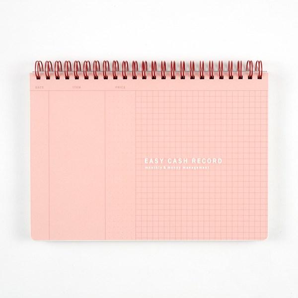 家計簿 ノート ダイゴー イージーキャッシュレコード A5 PK ピンク J2176 ライフログ
