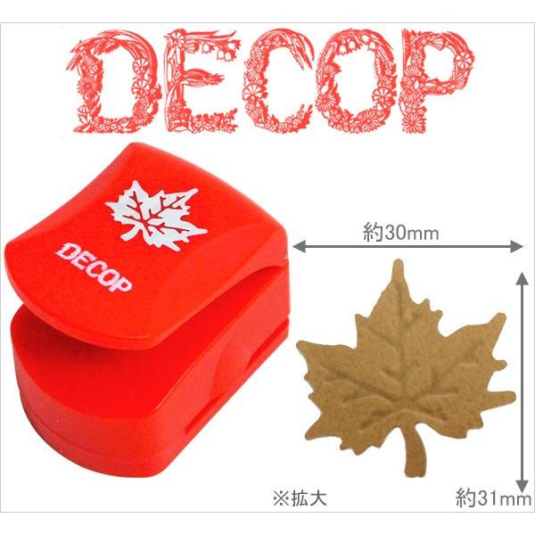 DECOP デコップ クラフトパンチ 花岡 ペーパーインテリジェンス エンボスパンチ メイプル DP...