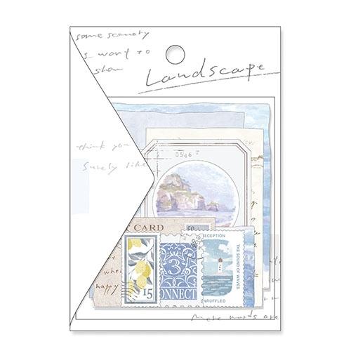 フレークシール マインドウェイブ MIND WAVE ランドスケープステッカーフレーク 朝凪 817...