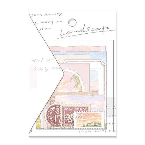 フレークシール マインドウェイブ MIND WAVE ランドスケープステッカーフレーク 茜雲 817...