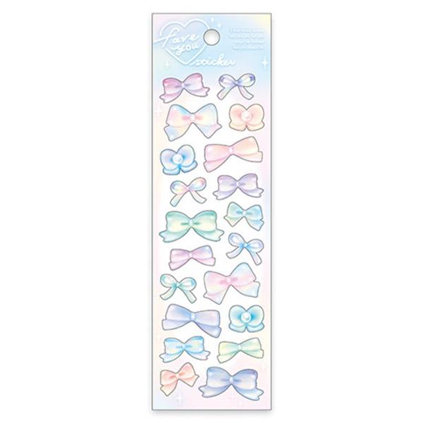 シートシール マインドウェイブ MIND WAVE フェイブユーステッカー リボン オーロラ 825...