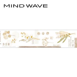 クリアテープ 透明 PET マインドウェイブ MIND WAVE 30mm×3m コラージュ 95194｜wrappingclub1