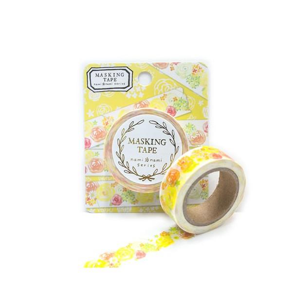 マスキングテープ  Clothes-Pin クローズピン nami nami シリーズ 柑橘系ローズ...