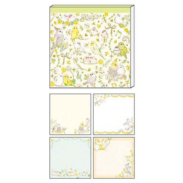 メモパッド Clothes-Pin クローズピン たけいみき メモ帳 ナチュラルバード MM1579...