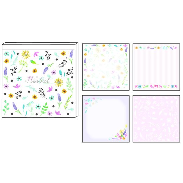 メモパッド Clothes-Pin クローズピン 組色 Kumiiro スクエアメモパッド ハーバル...