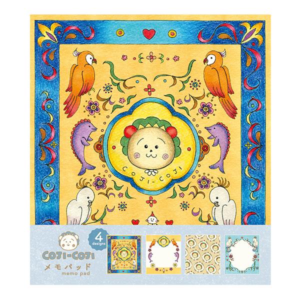 メモパッド メモ帳 古川紙工 COJI COJI コジコジ ブルー LM284