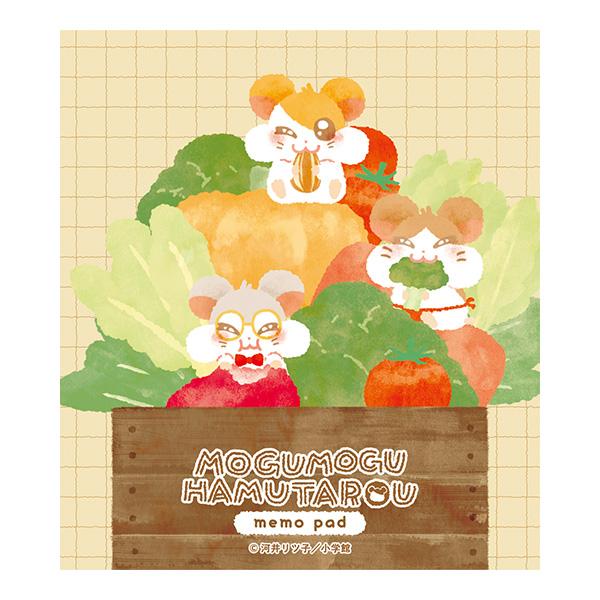 メモパッド メモ帳 古川紙工 とっとこハム太郎 おやさい LM356