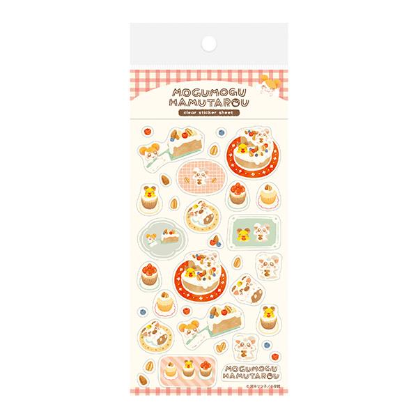 シートシール 古川紙工 とっとこハム太郎 透明シールシート ケーキ QS324