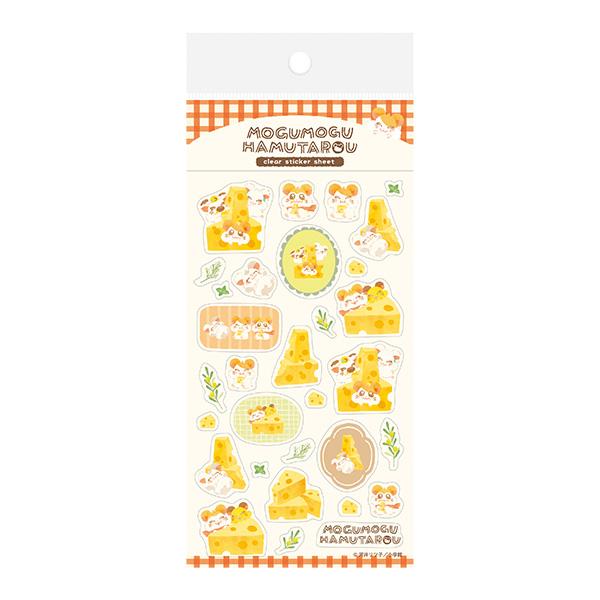 シートシール 古川紙工 とっとこハム太郎 透明シールシート チーズ QS325