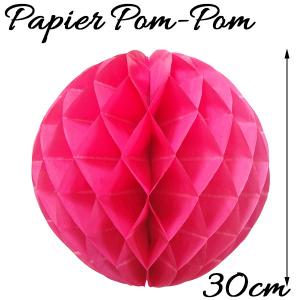 オーナメント エルオー パピエポンポン 30cm フランボワーズ