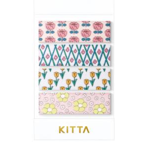 キングジム KINGJIM ちいさく持てるマスキングテープ KITTA Basic キッタ レトロ KITH008
