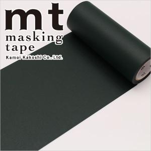 マスキングテープ  mt カモ井加工紙 mt fab 黒板テープ 100mm×5m MTBB002｜wrappingclub1