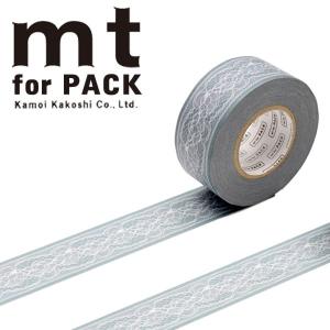 梱包用粘着テープ 幅広 mt カモ井加工紙 mt for PACK フラワーレース 25mm×15ｍ MTPACK14 1巻