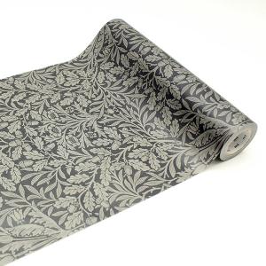 ウォールシート カモ井加工紙 mt CASA FLEECE フリース Morris & Co. PureAcronCharcoal/Gilver MTCAF2328 230mm×5m｜wrappingclub1