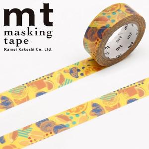 マスキングテープ mt カモ井加工紙 mt ex 1巻 オレンジジュース MTEX1P183 15mm×7m