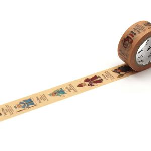 マスキングテープ mt カモ井加工紙 クリスマス 世界のサンタ MTCMAS126 18mm×7m