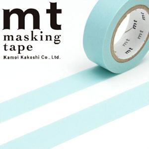 mt（エムティー） マスキングテープ カモ井加工紙 mt1P basic 1巻 無地