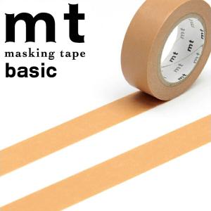 mt（エムティー） マスキングテープ カモ井加工紙 mt1P basic 1巻 無地